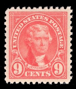 MOMEN: US STAMPS #561 MINT OG NH PSE GRADED CERT GEM-100J LOT #83304*