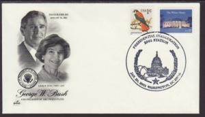 George W Bush 1st Term Inauguration 2001 Artcraft U/A FDC