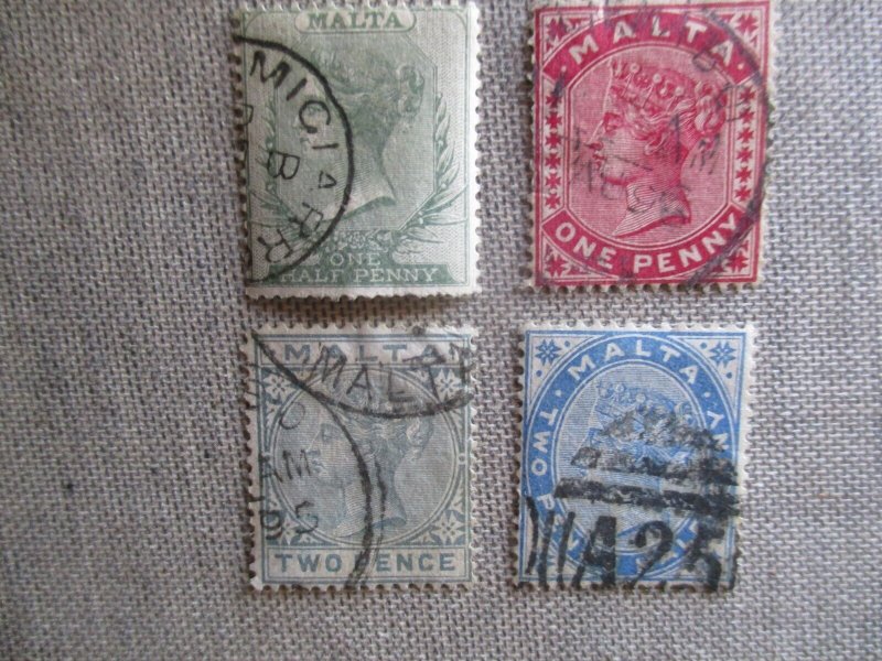 Malta, Scott# 8-11, used