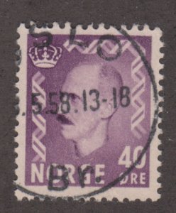 Norway 347  King Haakon Vll 1955