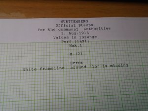 Wurttemberg  #   O19     used