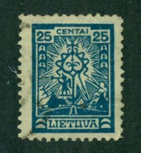 Lithuania 1923 #202 U SCV(2022) = $0.45