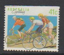 Australia SG 1180a  FU - from booklet top  imperf -  Aust...