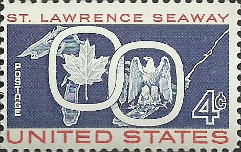# 1131 Mint Never Hinged ( MNH ) ST. LAWRENCE SEAWAY    