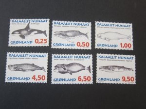 Greenland 1996 Sc 303-08 set MNH