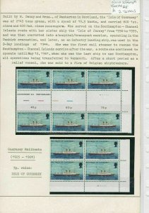 Guernsey MNH Stamps Blocks Ref: R6445 