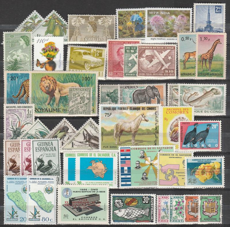 Worldwide  Lot-   Mint Never Hinged  (A8837)