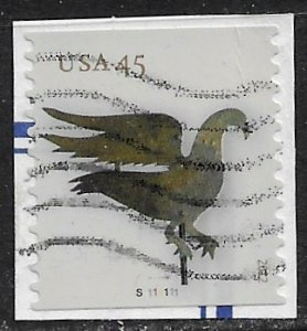 US ~ Scott # 4615 ~ Used on paper ~ Eagle