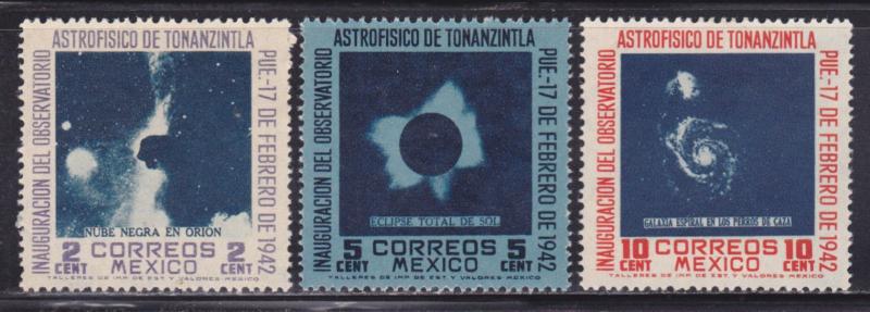 Mexico Scott # 774-776 VF-OG lightly hinged nice colors scv $ 40 ! see pic !