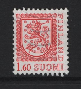 Finland   #711  used  1985  coat of Arms  1.60m