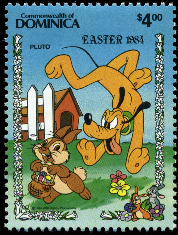 Dominica Scott #840 Mint Hinged  Disney