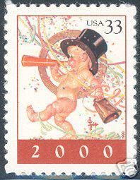 #3369 Happy New Year 2000  - MNH