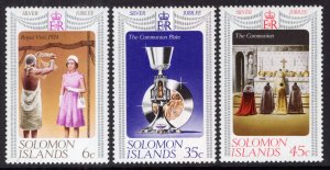 Solomon Islands 345-347 MNH VF