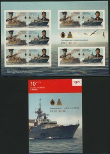 Canada 2386a Booklet MNH Canadian Navy, Ships