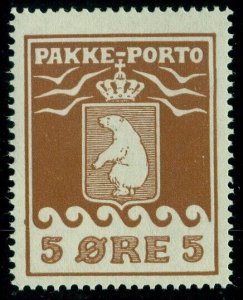 GREENLAND #Q3 (P6) 5ore Pakke Porto, og, NH, VF, Facit $500.00