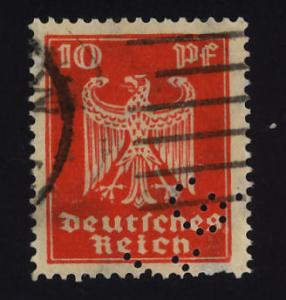 Germany Sc# 332  10pf German Eagle used