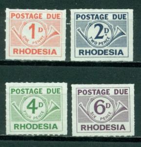 Rhodesia Scott #J5-J8 MNH Postage Due Numerals $$