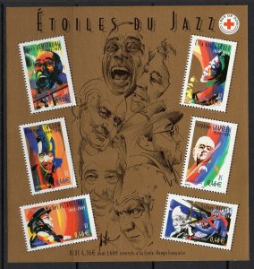 FRANCE SGMS3847 2002 JAZZ MUSIC MNH