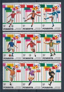 [116766] Penrhyn 1981 Football World Cup Soccer Spain 1982  MNH