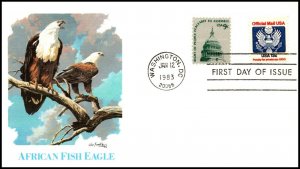 Scott O129 13 Cents Official Fleetwood FDC Unaddressed