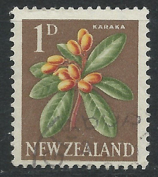 New Zealand 1960 - 1d Flower Definitive - SG782 used