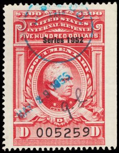 U.S. REV. DATED REDS R615  Used (ID # 118639)