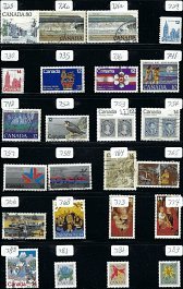 #5  LOT  CANADA   24 USED ALL DIFFERENT    SEE DESCRIPTION