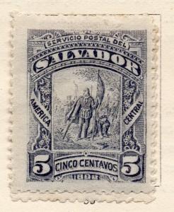 Salvador 1892 Early Issue Fine Mint Hinged 5c. 152574