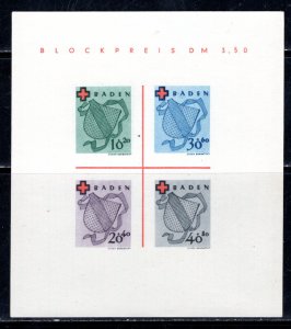 Germany 5NB4a sheet  Unused   VF  CV  $110.00   ....   2382800