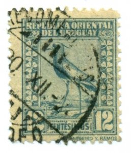 Uruguay 1924 #292 U  SCV (2022) = $0.25