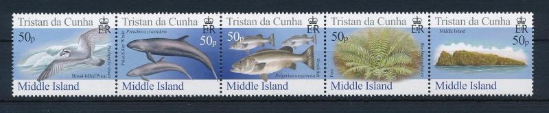 [26844] Tristan da Cunha 2006 Animals Tieren Unesco Birds Whales Fish MNH