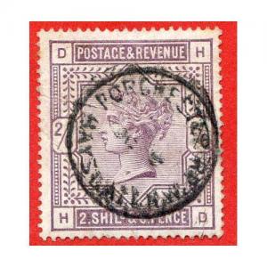 2/6 Lilac SG178 Fine Used (Crease)