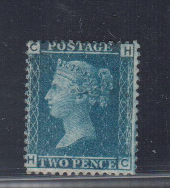 Great Britain #27 Mint Fine Plate 7 Original Gum Hinged **With Certificate**