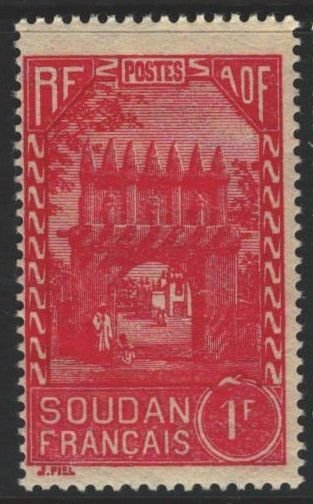 French Sudan Sc#86 MH