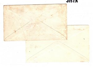 Australia NEW SOUTH WALES Stationery Envelopes{2} *O.S* OFFICIALS 1870s? AJ222