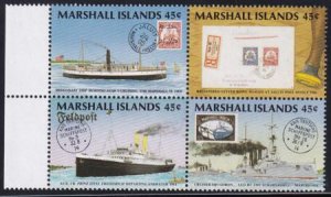 US 226-29 Trust Territories Marshall Islands NH VF Postal History