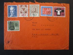 Germany 1959 Cover to USA / Better Issues  - Z4992