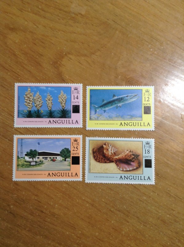 Anguilla  # 337-40  MNH