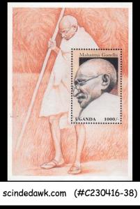 UGANDA - 1997 MAHATMA GANDHI Souvenir Sheet - MINT NH