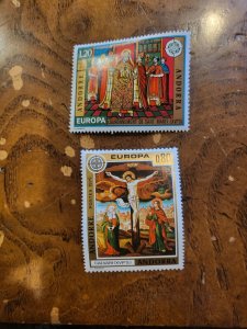 Stamps French Andorra Scott #236-7 nh