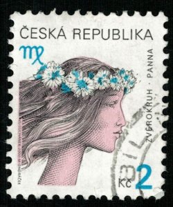 2000, Signs of the Zodiac: Virgo, 2 Kc, Czech Republic (T-9619)