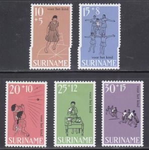 Suriname Scott #B147-151 MH