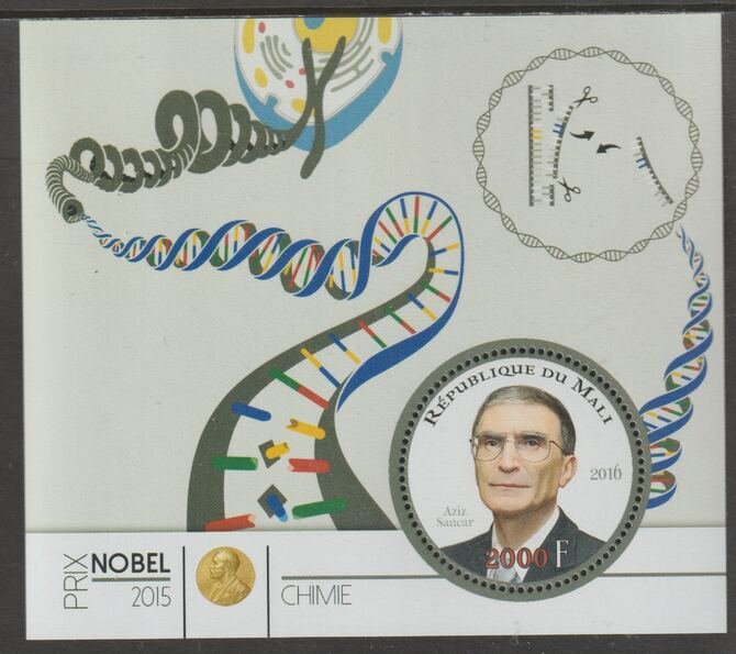 MALI - 2015 - Nobel Chemistry, Sancor - Perf De Luxe Sheet - MNH-Private Issue