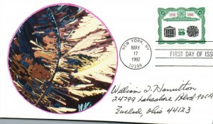 SC# 2630 FDC - Handcrafted Cachet - Unique Abstract Circle Cachet (II) - L31877