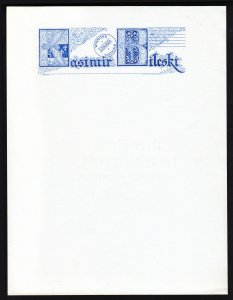 KASIMIR BILESKI STYLIZED LETTERHEAD DESIGNED BY ARTHUR SZYK