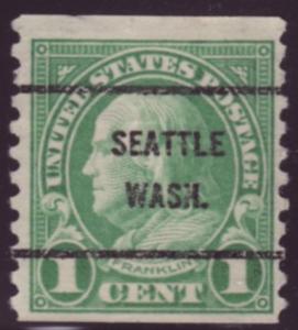 US Precancel Seattle Washington 9560