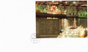 Guyana 1993 Gold foil Souvenir sheets (set of 3) FDC