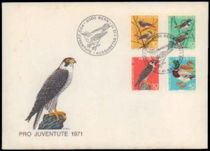 Switzerland, Worldwide First Day Cover, Birds