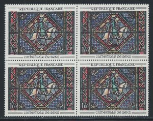 FRANCE SC# 1113-17 B/4 FVF/OG 1965