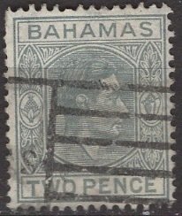 Bahamas; 1938: Sc. # 103: Used Single Stamp